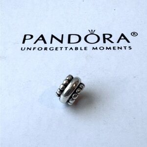 Pandora Vintage Silver Ring Spacer Charm